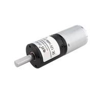 Motoréducteur, moteur à courant continu, moteur 24GP370 24 mm DC12 V 24 V avec arbre de 18 mm DC Gear 370 moteur planétaire haute vitesse (couleur : emballage A, taille : DC24 V i25 230 tr/min) (Colo