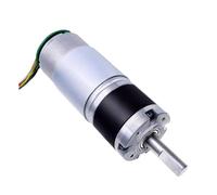 Motoréducteur planétaire 555 de 36 mm avec encodeur, alimentation CC 12 V/24 V, vitesse de réduction 11-1540 tr/min, couple élevé 100 kg, réducteur métallique, arbre de 8 mm(160rpm,24V motor)