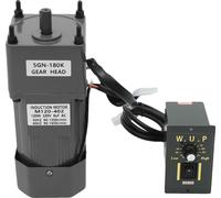 Motoréducteur, vitesse variable 0-90 r/min, puissance 120W, couple 3,8Nm, faible niveau sonore 60 dB, alliage d'aluminium durable