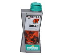 Motorex Boxer 4T 15W50 Synthétique Hochleistungs-Motorenoel 1Liter Bouteilles