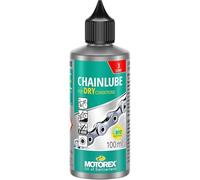 MOTOREX Chainlube - Dry Conditions Bottle 100 ml pour adultes, avec format pratique, solution polyvalente