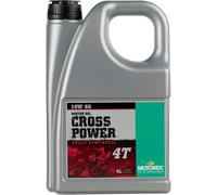 MOTOREX CROSS POWER 4T 10W60 JASO MA2, 4 LITRES