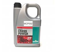 Motorex Huile moteur moto Enduro Cross Power 2 Temps 100% Synthèse - 4 litres