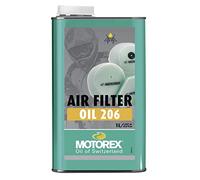 Motorex Huile pour filtre à air 206 1 L Vert