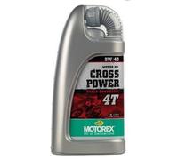MOTOREX Huile moteur Cross Power 4T 5W40 motocross enduro 100% synthèse 1 litre