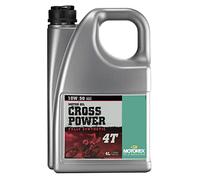 MOTOREX Huile moteur Cross Power 4T 10W50 motocross enduro 100% synthèse 4litres