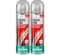 Motorex Lubrifiant CHAINLUBE Off Road Spray (Lot de 2)