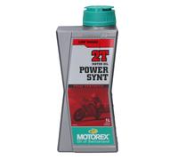 Motorex Power Synt 2T Huile Moteur 2 Temps Entièrement Synthétique 1 Litre