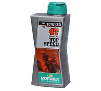 Motorex Top Speed 4T 10W30 Huile Moteur Synthétique 1 Litre