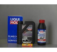 MotorFunSports Kit d'entretien - Kit ATV Quad Kymco MX 150 MXer 150 MXU 150 Service Inspection Bougie Huile