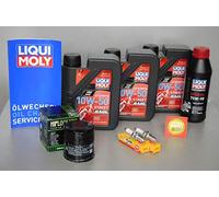 MotorFunSports Kit d'entretien pour Kawasaki VN 1500 1988-1997 Service Inspection Bougie d'allumage Huile