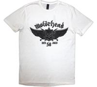 Motorhead - "50 Years" T-shirt écusson pour homme/femme unie RO13397 (XXL) (Blanc)