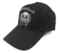 Motorhead Casquette De Baseball Warpig Band Logo England Nouveau Officiel Noir Size One Size