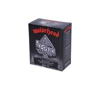 Nemesis Now Lot de 4 Dessous de Verre en résine sous Licence Officielle Motorhead Ace of Spades, Noir, 12,5 cm
