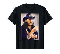 Motorhead Lemmy Kilmister Portrait As de Pique T-Shirt, Homme, Noir, S