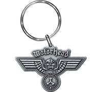 Motorhead - Moulé sous pression Porte-clés martelé RO7513 (Taille unique) (Argent)