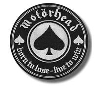 Motorhead Patch brodé thermocollant