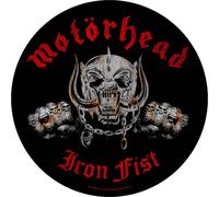 Motorhead - Patch "Iron Fist 2010" RO8197 (Taille unique) (Noir/Rouge/Gris)