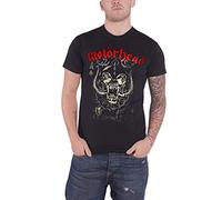 Motörhead T-shirt Playing Card Homme Noir Manches courtes Medium