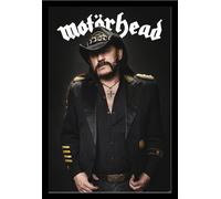 Motorhead - Poster - Lemmy + cadre amovible, Shinsuke® Maxi MDF noir, vitre acrylique
