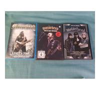 Motorhead Set Of 3 Grind Ya Down Ace Of Spades Rock 'n Roll Rhapsody Dvd