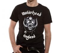 Motorhead - T-Shirt Homme Noir Motorhead "England (Recto/Verso)" (Taille XL)