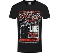 Motorhead T-Shirt Lemmy Firepower Homme Noir - Taille S Noir G