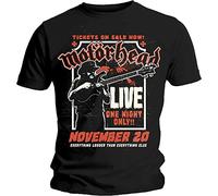 Motorhead - T-Shirt # XL Black Unisex # Lemmy Firepower [Import]