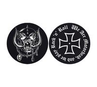 Motorhead - Tapis pour platine "We Are Motorhead" pack de 2 RO9793 (taille unique) (Noir/Blanc)