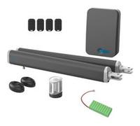 Motorisation à vérins Avidsen Teha SE avec batterie de secours pour portail battant