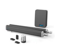 Avidsen Teha-SE, Motorisation pour Portail Battant à Vérins, Jusqu'à 3,5m et 300kg, Automatisme de Portail Électrique, Arrêt sur Obstacle, Ouverture Piéton, 3 Télécommandes Incluses, Sécurité Maison