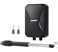 Motorisation Battant 220V/24V Double Bras pour 1 Vantail Jusqu'à 300KG Moteur DC Automatisme à Vérins Solaire ou Batteries