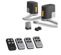 Motorisation connectée à bras articulés pour portail battant : 2.5m/250kg par battant - XB250 + 2 télécommandes OFFERTES - Extel