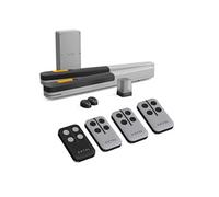 Extel XV250 - Motorisation connectée à vérins pour portail à battants jusqu’à 5 m et 500 kg, contrôle via application Umii, kit complet avec 4 télécommandes au total