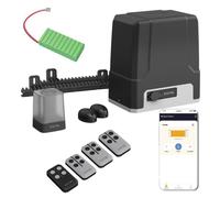 Motorisation connectée avec batterie de secours pour portail coulissant - Extel Umii - XC500 - Max 8m/500kg