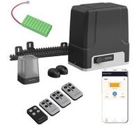 Motorisation connectée avec batterie de secours pour portail coulissant : max 8m/500kg - XC500 - Extel Umii