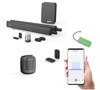 Motorisation connectée pour portail à battants Teha Connect + batterie de secours + digicode + 2 télécommandes supp.