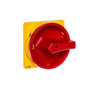 Motorisation de porte jaune-rouge avec verrouillage 172841