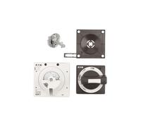 Motorisation de porte noire avec serrure LZM, NZM, LN, N 260174