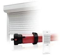 Motorisation de volet roulant - THOMSON - Kit 6 Nm - Radio-télécommandé - Objet connecté - Rouge