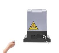 Motorisation Portail Coulissant,1200KG 240V AC Moteur Portail Coulissant Électrique Automatique, Capteurs Infrarouges 2 Télécommandes de, Convient aux portes en acier inoxydable fer bois vinyle (750W)