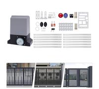 Motorisation Portail Coulissant 550W 1200kg 220V - Ouvre-Porte Électrique 6m Rail Télécommande 50m - Automatisme Coulissant avec Capteur Infrarouge Clavier Alarme pour Maison Jardin Garage