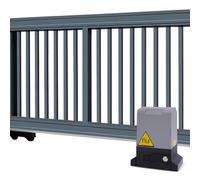 Motorisation Portail Coulissant 750W 1600kg Premium - Automatisme Électrique 6m Rail 220V Télécommande 50m - Ouvre-Porte Haute Performance avec Infrarouge Clavier Alarme pour Villa Entreprise