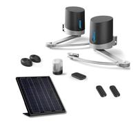 Avidsen - Motorisation pour Portail à battants Avidsen Orane SE + kit Solaire + 2 télécommandes supplémentaires (3 en Tout)