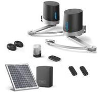 Avidsen - Motorisation pour Portail à battants Orane SE + kit Solaire + 2 télécommandes supplémentaires (3 en Tout)
