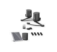 Motorisation pour portail à battants Avidsen ORANE510 + kit solaire + 2 télécommandes supplémentaires (4 en tout)