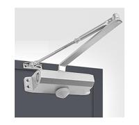 Motorisation pour portail coulissant, Ferme-porte automatique ressort tampon hydraulique butée de porte réglable vitesse fermeture muette for 25 à 105KG(S)