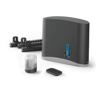 Avidsen ZÉNIA SE Motorisation pour Portail Coulissant 24V - Jusqu’à 4 m et 250 kg, Démarrage Progressif, Kit 24 V + Crémaillères + Télécommande, Option Solaire, Garantie 3 Ans