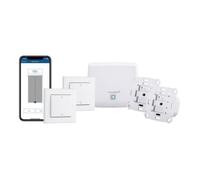 Homematic IP Smart Home 158143A0 Kit de démarrage ombrage, Commande numérique pour 2 Volets roulants ou Stores par Application, Alexa & Google Assistant, Mise à Niveau Intelligente pour Volets