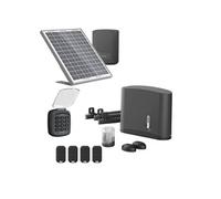 Motorisation solaire avec digicode Avidsen Zenia pour portail coulissant 4 m